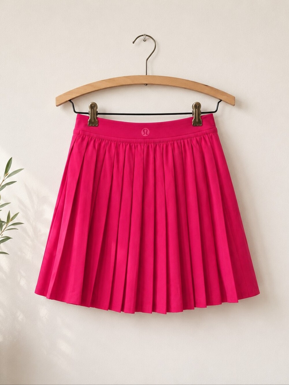 Lululemon Pink Pleated Athletic Skirt
